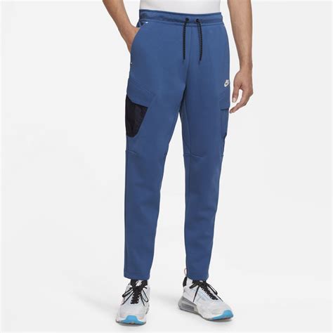 nike tech donkerblauw broek